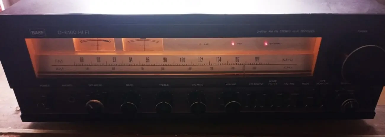 Винтажный стереоресивер Basf D - 6160 HI-FI 3