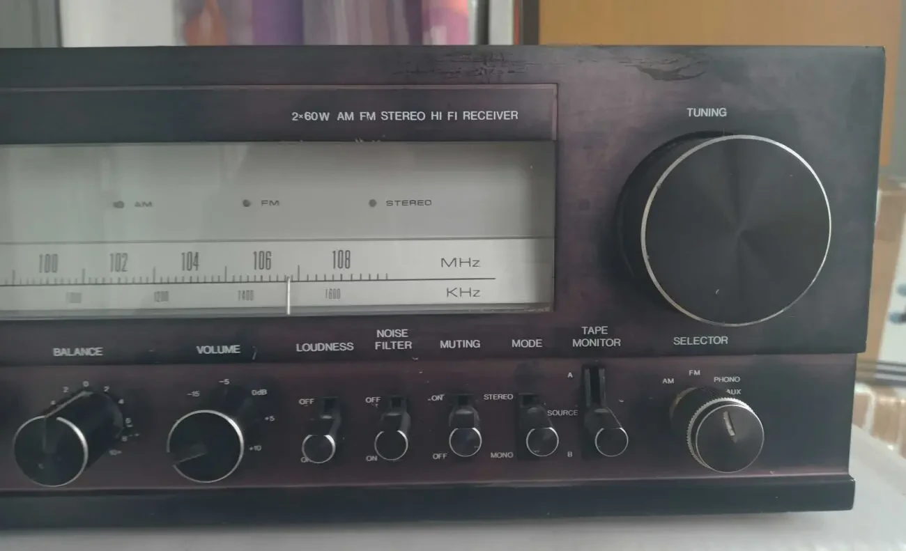 Винтажный стереоресивер Basf D - 6160 HI-FI 6