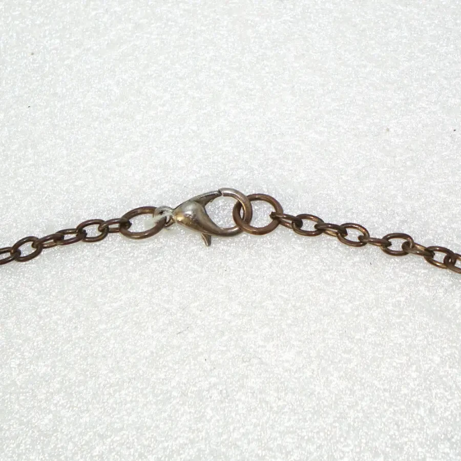 Колосок колье женское на цепочке бижутерия ожерелье украшение на шею 8