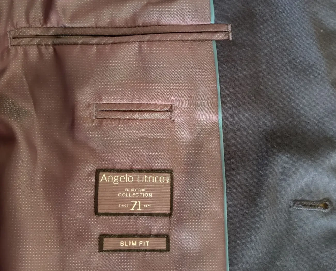 Піджак приталений Angelo Litrico slim fit розмір 44/XS-S 4