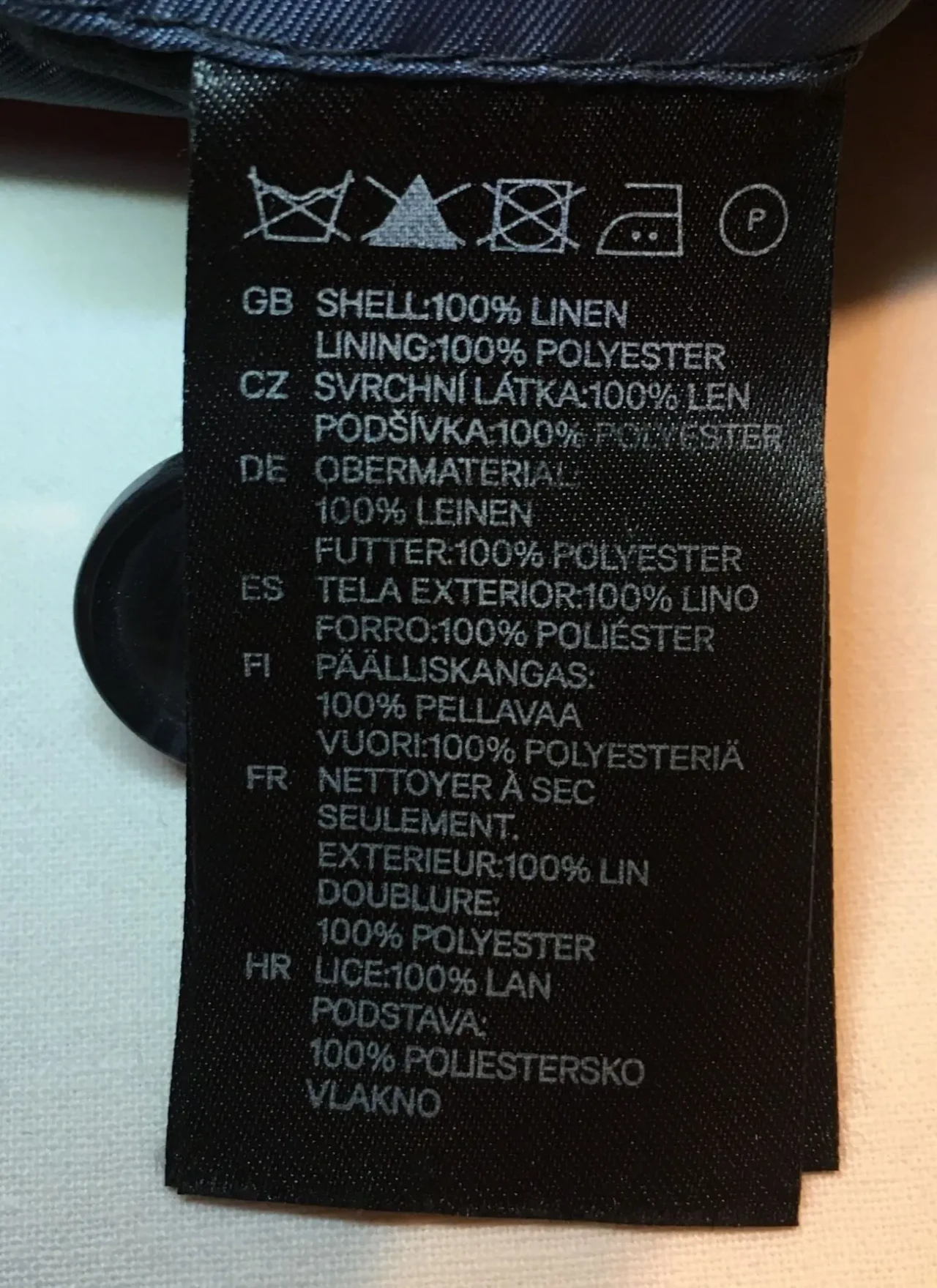 Піджак лляний HM розмір 48/M 7