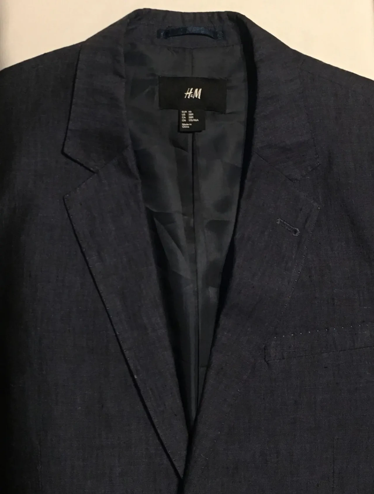 Піджак лляний HM розмір 48/M 3