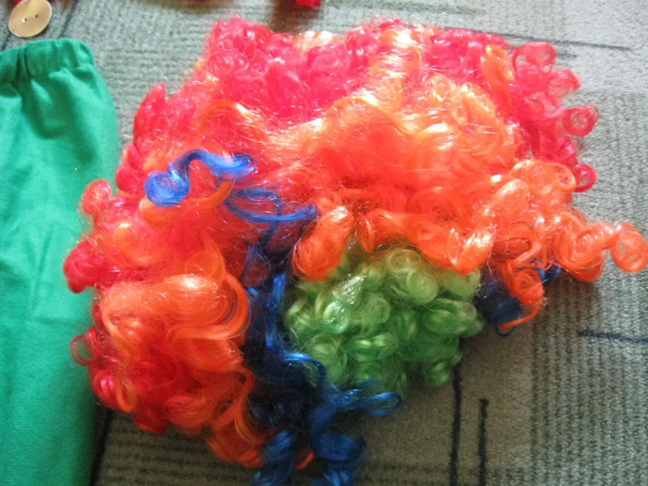 Маскарадний костюм клоуна з перукою, новий. 5