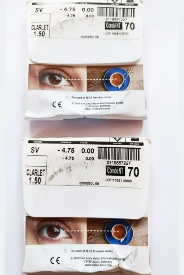 Продам новые очковые линзы Carl Zeiss -4,75 дптр 2