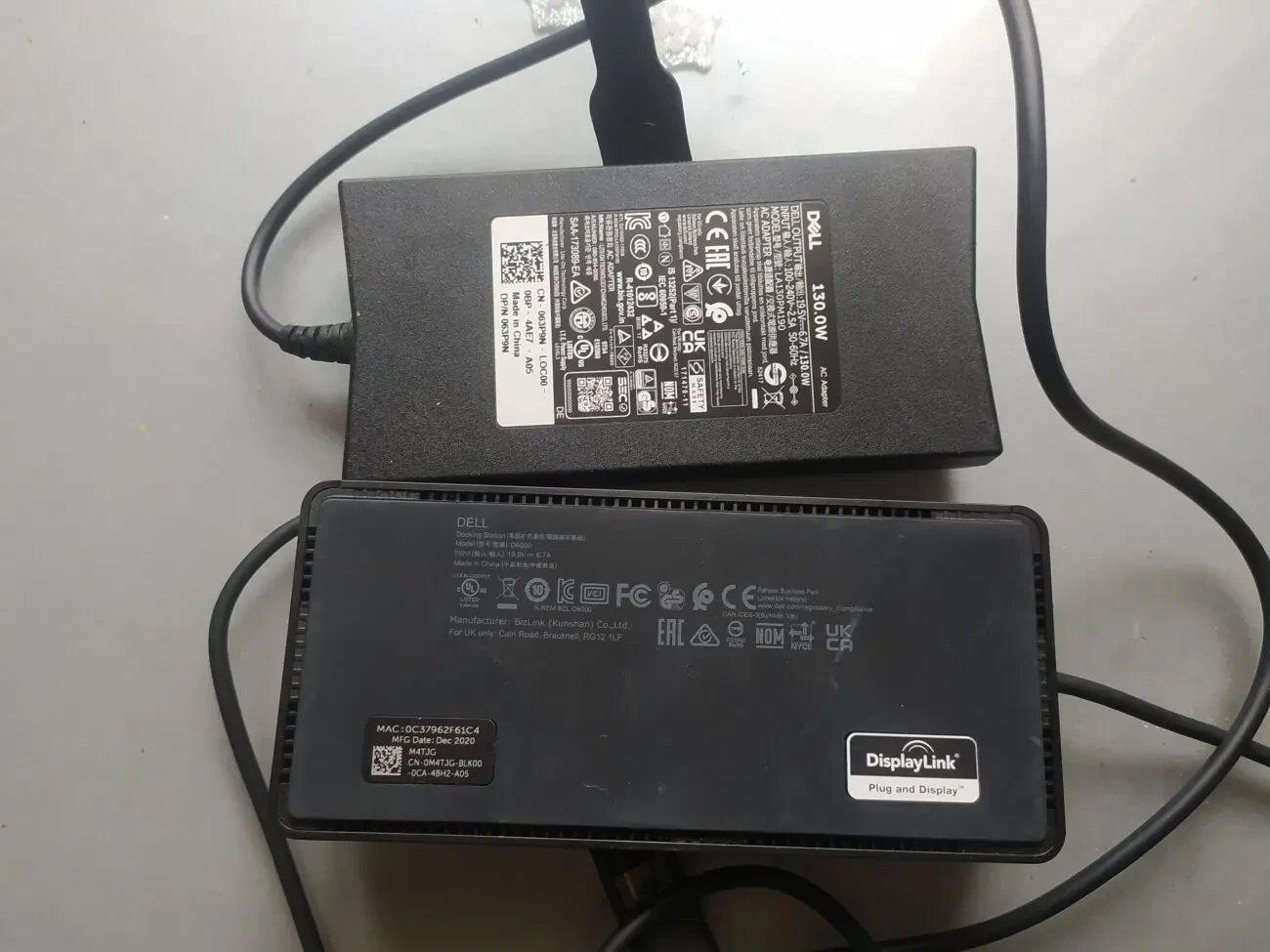 Док-станция Dell D6000 7