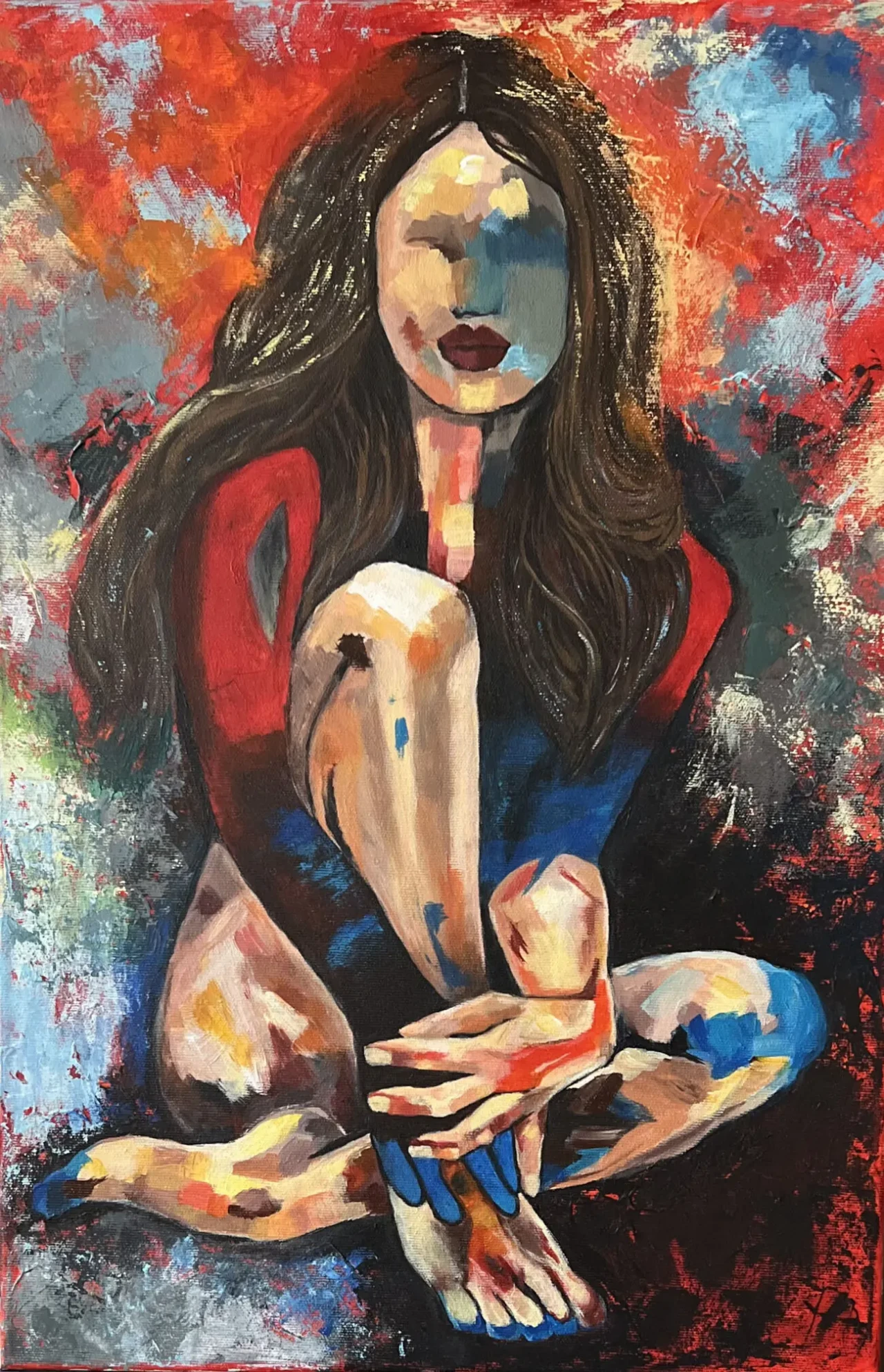 Картина ручной работы