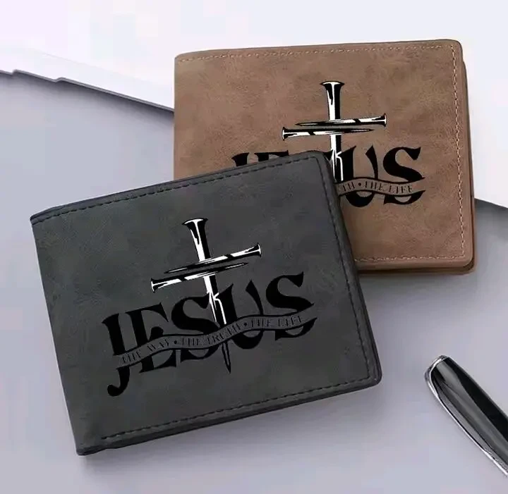 Якісний гаманець із екошкіри чорного кольору для карт, готівки 2