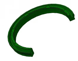 Манжет поршня пневматичний E4 63x53x7.5 Parker E4 6353 P5007