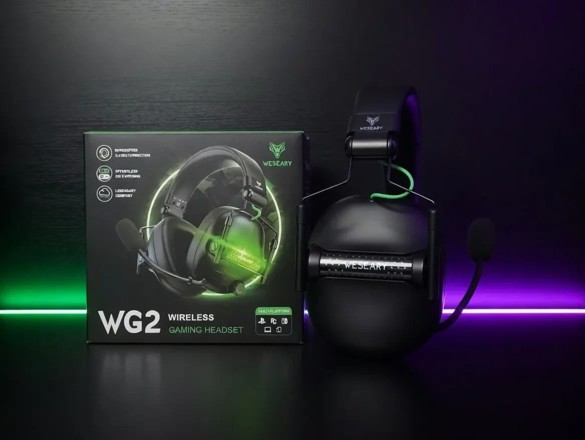 Игровые наушники WESEARY WG2. 9