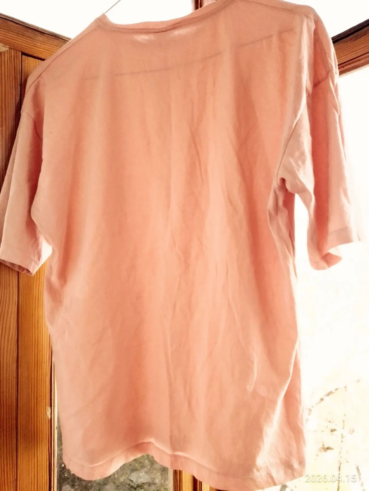 Футболка с 10 нюж бежевая пастельная, хлопок трикотаж, под рубашку 2