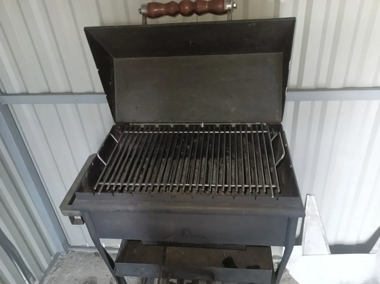 Решетка-гриль из нержавеющей стали, AISI 304, для мангала, из прутка 4