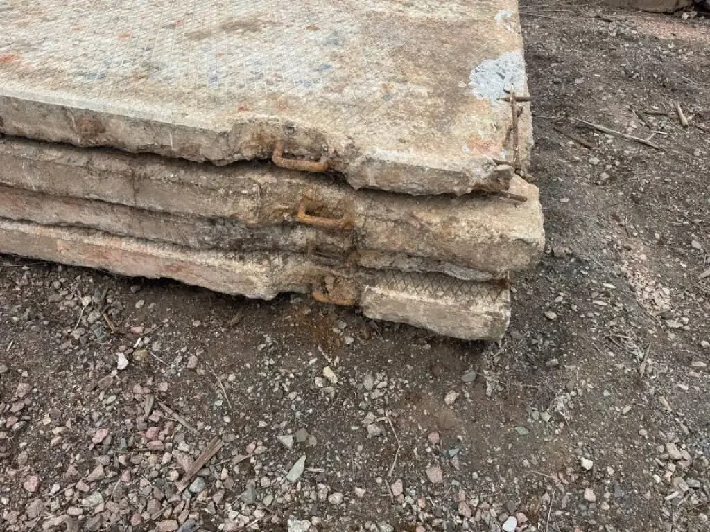 Плити дорожні/перекриття б/в 2х6 м 2