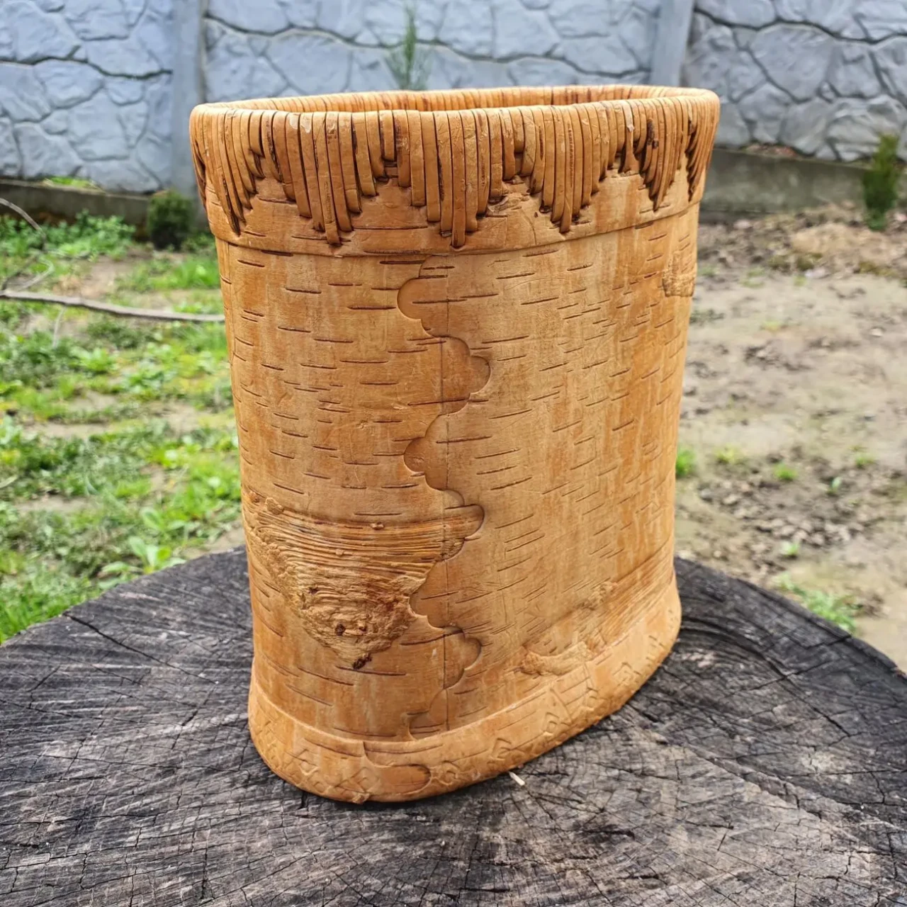 Туес из бересты Богатыри 3