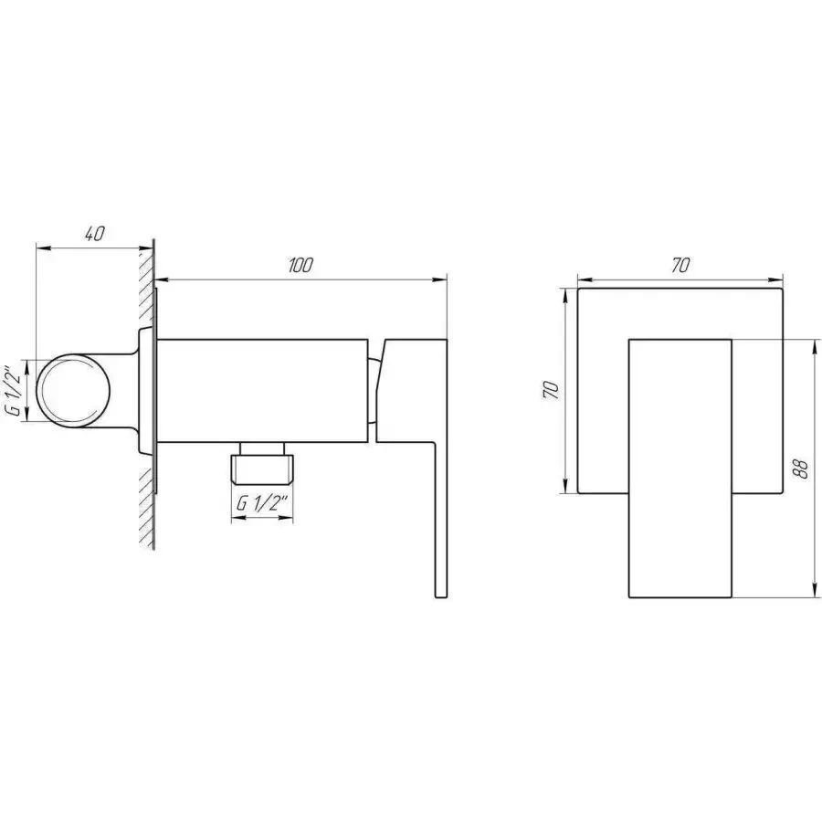 змішувач для біде 2