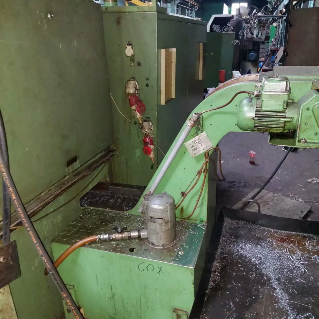 Высокоточный прецизионный токарный автомат с ЧПУ (CNC) EBOSA CNС 143 5