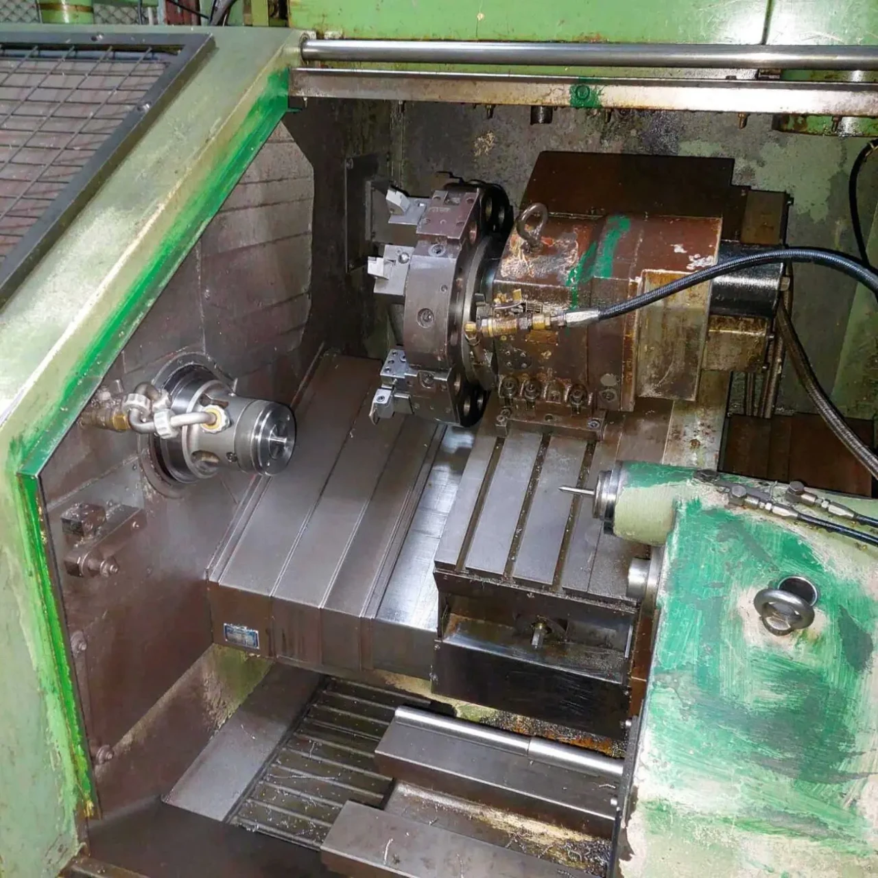 Высокоточный прецизионный токарный автомат с ЧПУ (CNC) EBOSA CNС 143 3