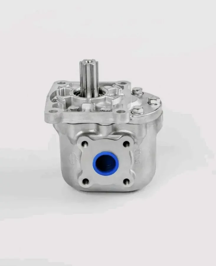 Гідравлічний насос шестеренний НШ50Д-3 плоский (квадратний) 2