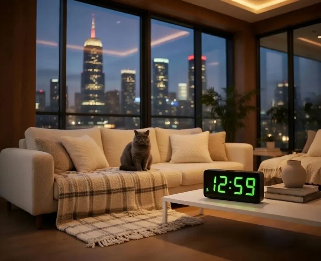 Светодиодный будильник Eachui Digital LED. 5