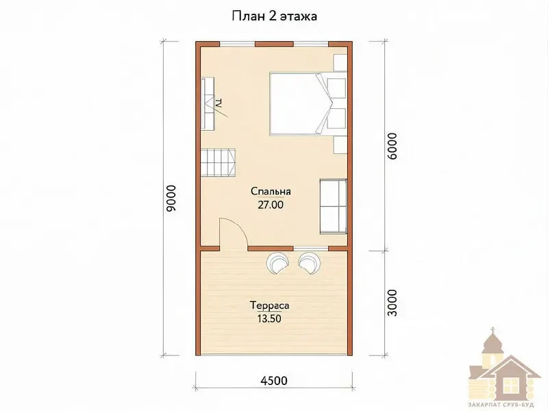 Ціна бані з карпатського зрубу під ключ 8