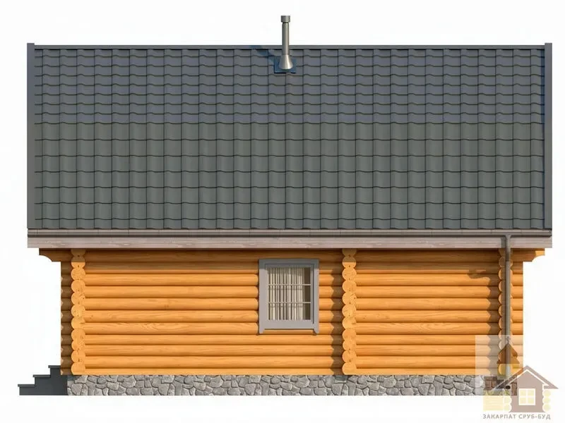 Ціна бані з карпатського зрубу під ключ 7