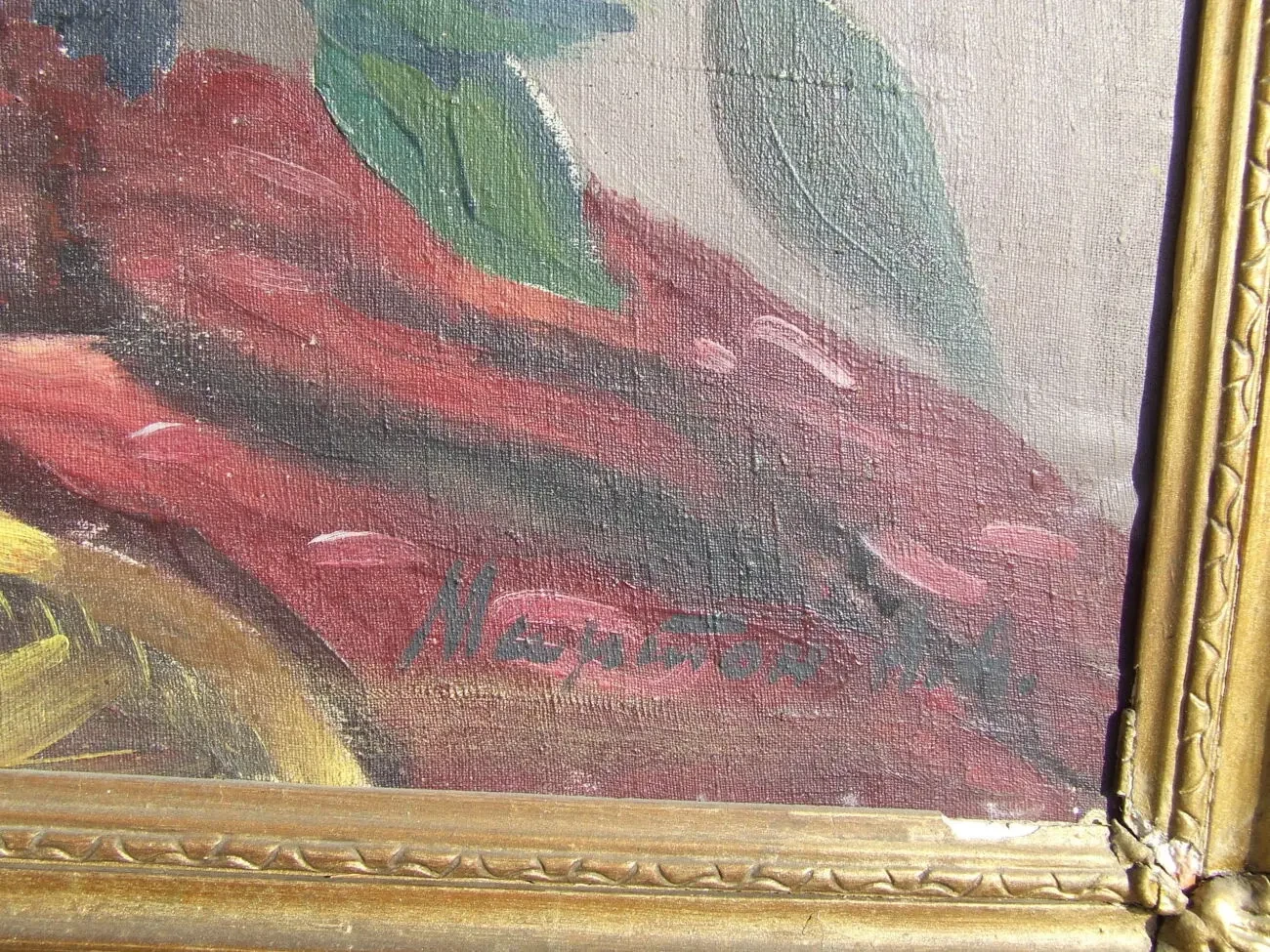 Закарпатская школа. Мартон А.А  1913-2007 рр.  роз. 80 х 60 см. п.о. 3