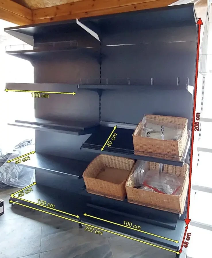 Стелаж торговий 4