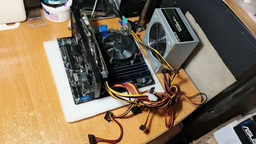 Комплект MSI B85M-E45+E3 1220 V3+16Gb+Cooler+XFX R9 380X 4Gb+БП 500w