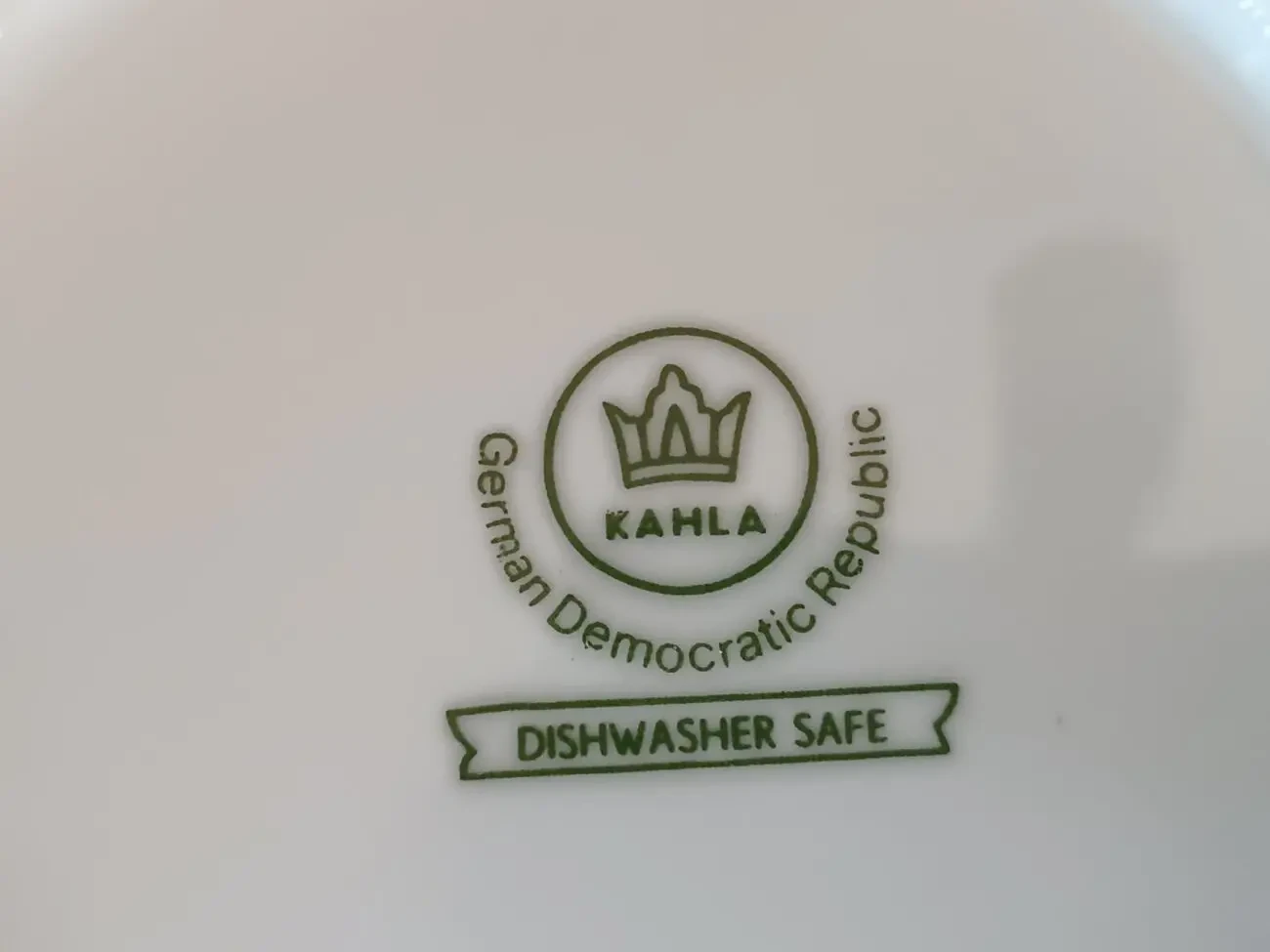 Тарелка фарфоровая. KAHLA. Германия. Винтаж. 4 шт. 5