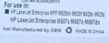 Картридж HP89x , CF289x 6
