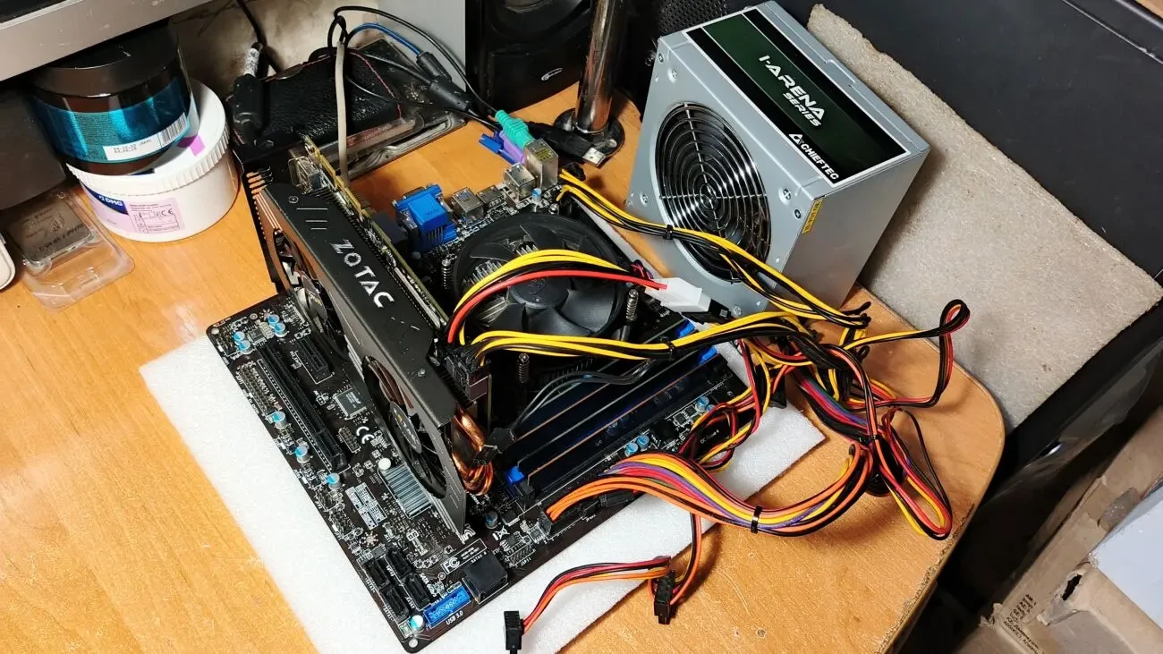 Комплект MSI B85M-E45+E3 1220 V3+16Gb+Cooler+ZOTAC GTX970 4Gb+БП 500W