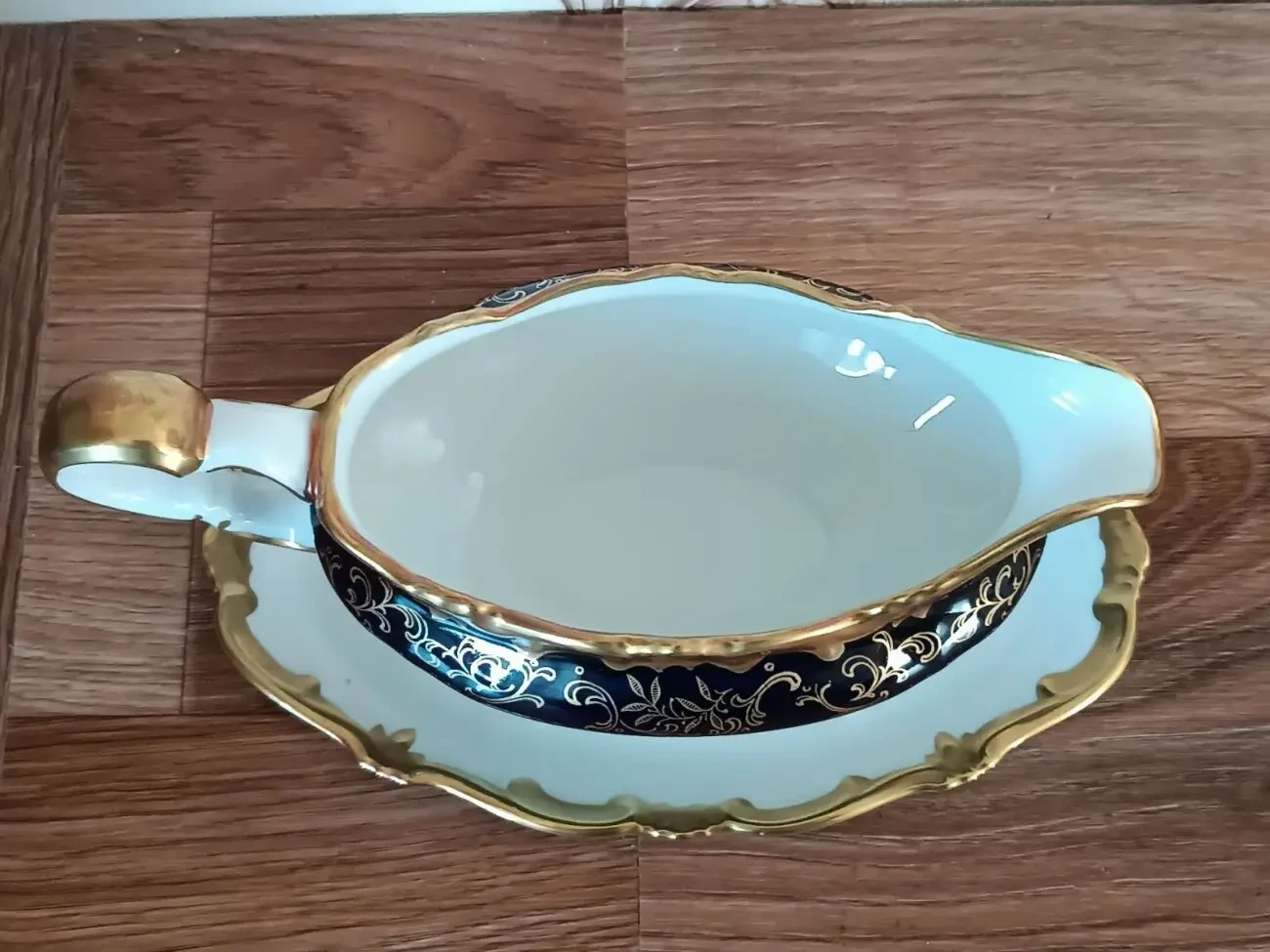 Соусница. Echt Weimar Kobalt. Германия. Винтаж. 6