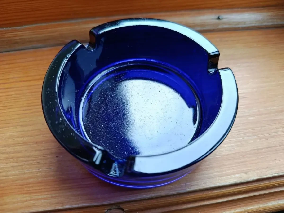 Пепельница круглая открытая 8 x 3 см 4