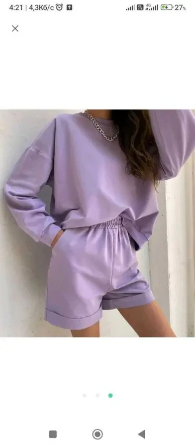 Костюм (худі + шорти) 3