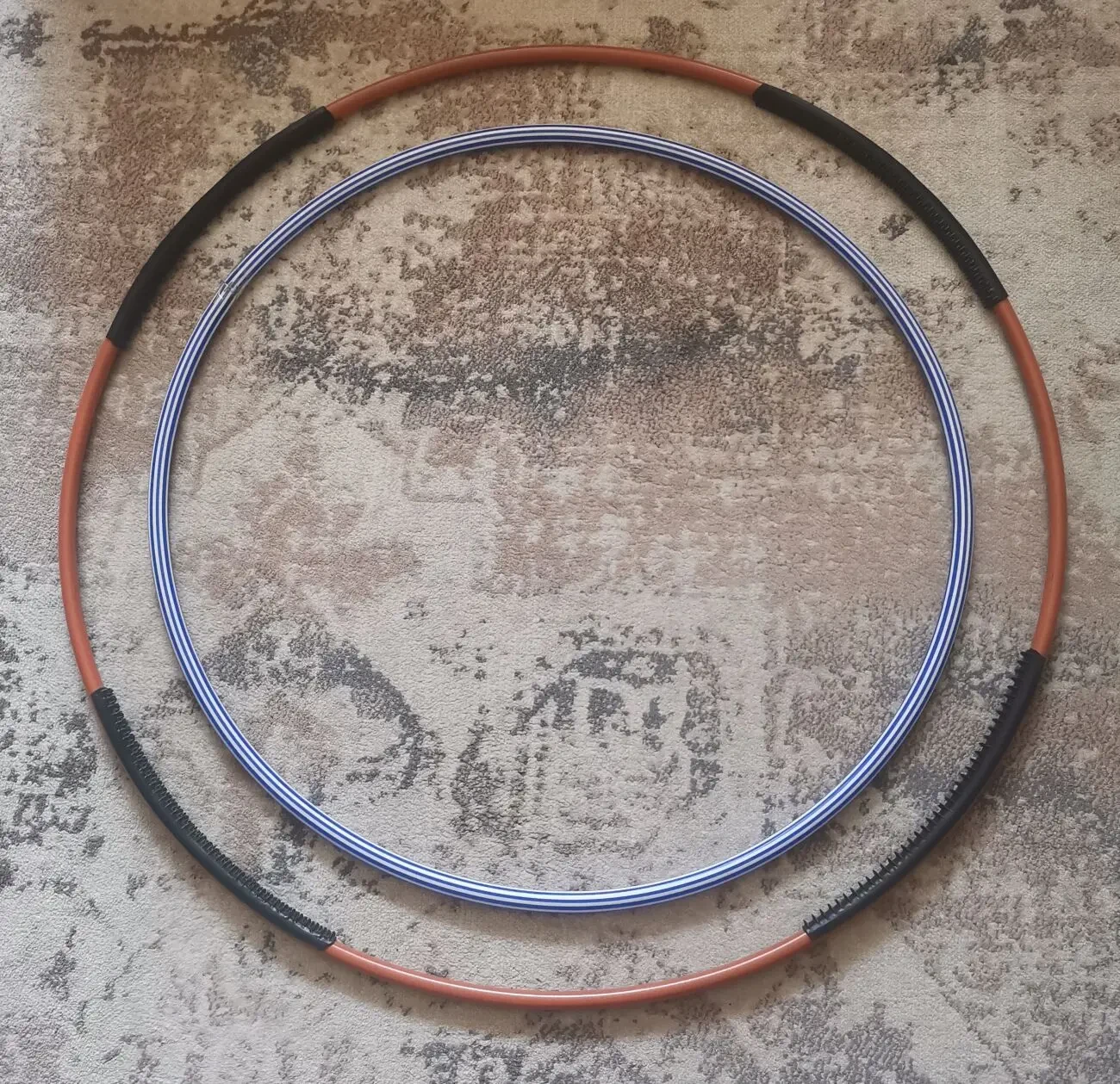 Обруч масажний 92 мм та 75 мм