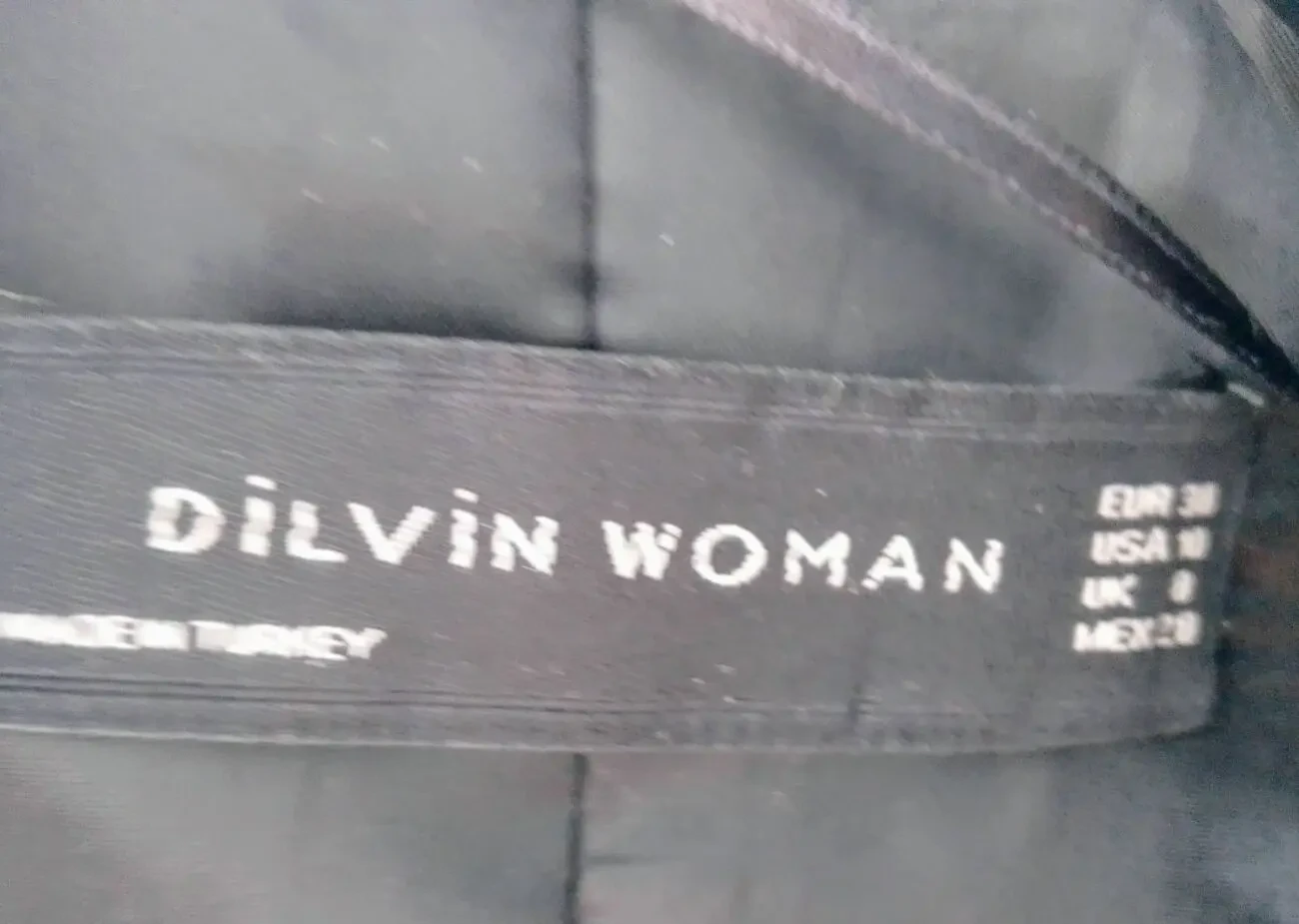 Черный жакет удлиненный блейзер 8 10 с, рукава присобраны 3