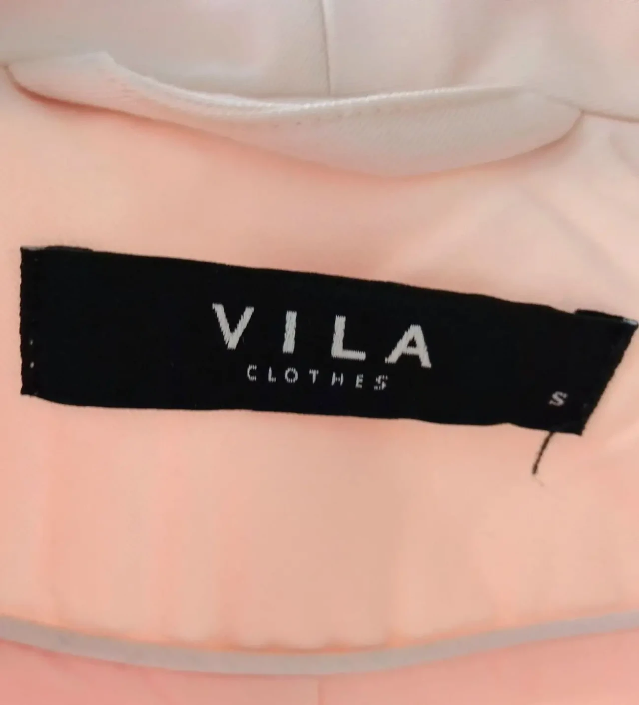 Блейзер жакет абрикосовый персиковый светлый с 8 10, Vila 2