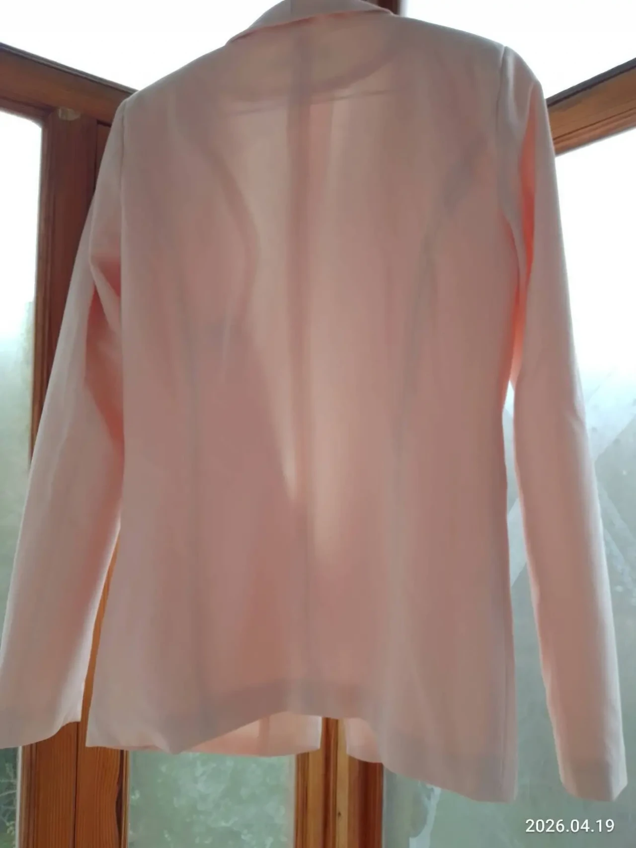 Блейзер жакет абрикосовый персиковый светлый с 8 10, Vila 4