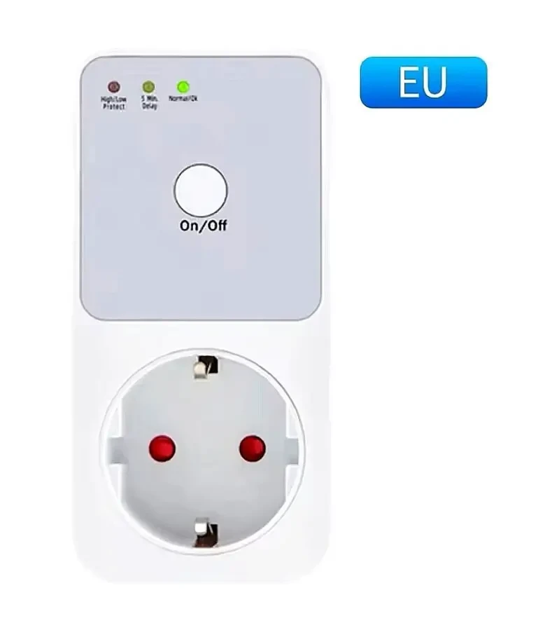 Защитная розетка от перепадов напряжения в сети 3