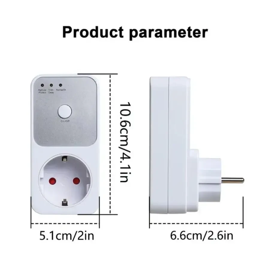 Защитная розетка от перепадов напряжения в сети 2