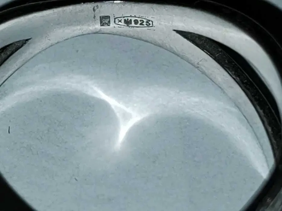 Кольцо женское  17 мМ серебро 5