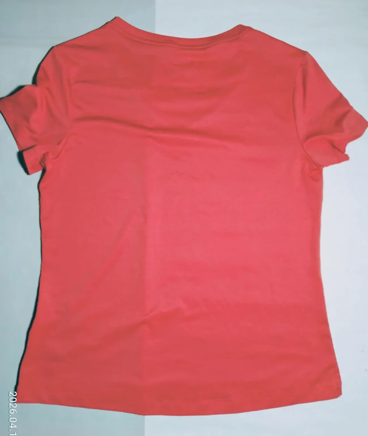 Футболка 10 с спортивная тренировочная коралловая Crivit 2