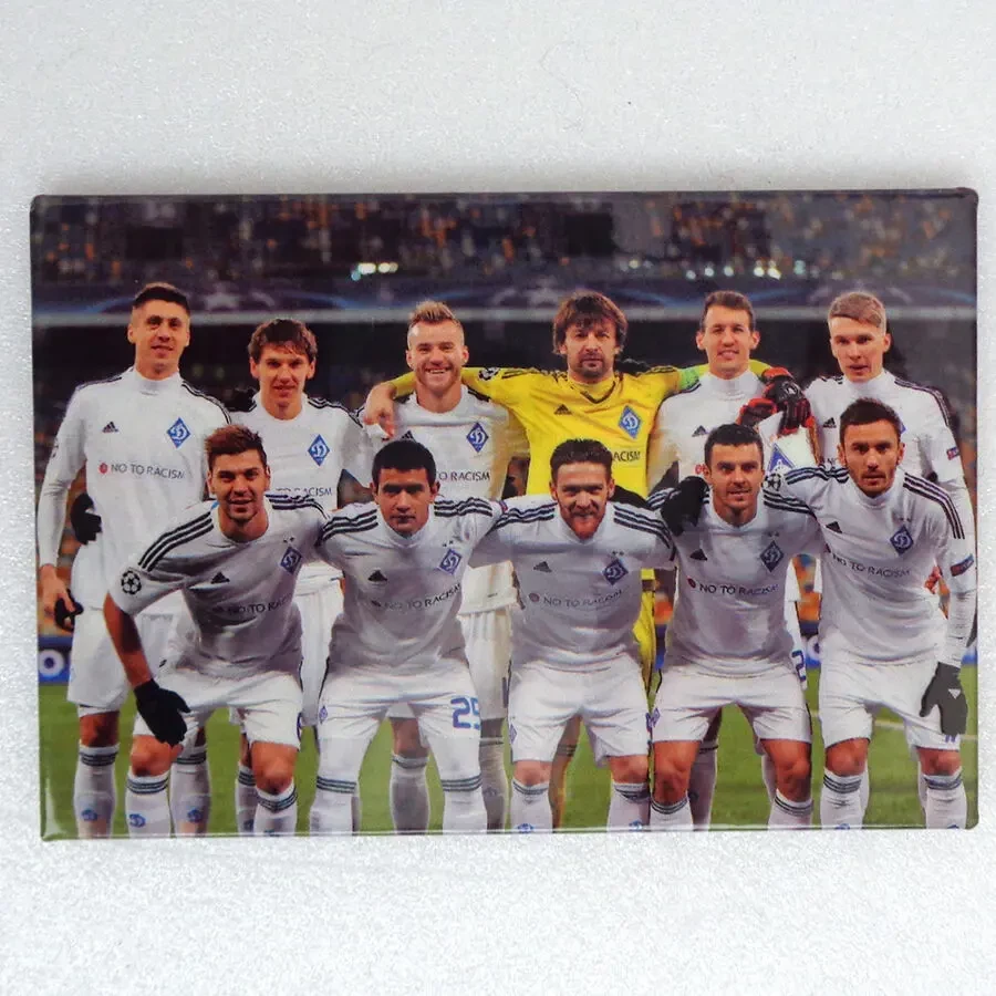 Динамо Київ колекційні магніти на холодильник Ленс Велозу Шовковський 6