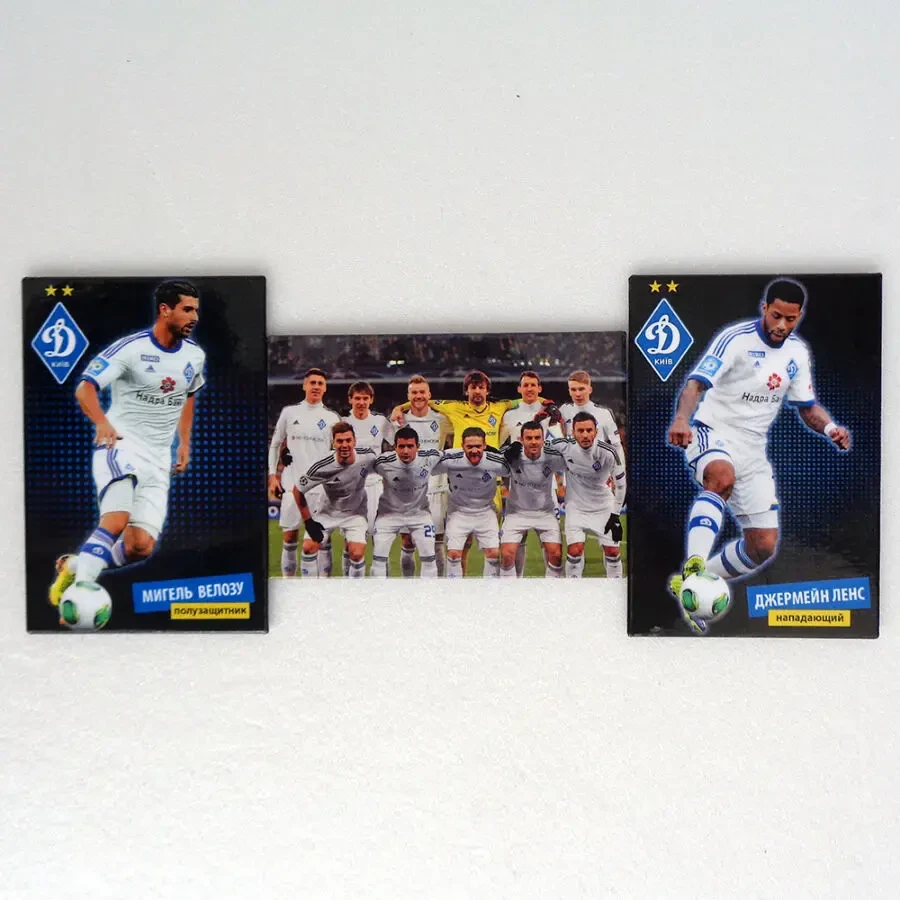Динамо Київ колекційні магніти на холодильник Ленс Велозу Шовковський 7