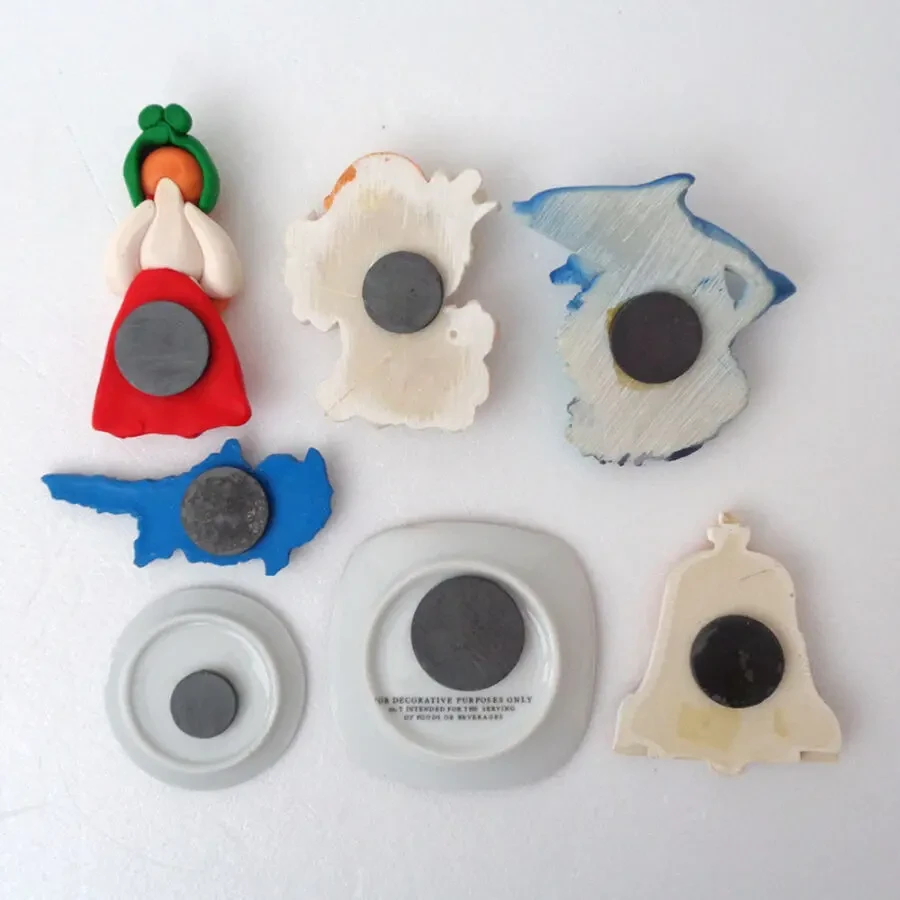 Колекційні магніти на холодильник лот 7 шт Кіпр Греція Єгипет Україна 2