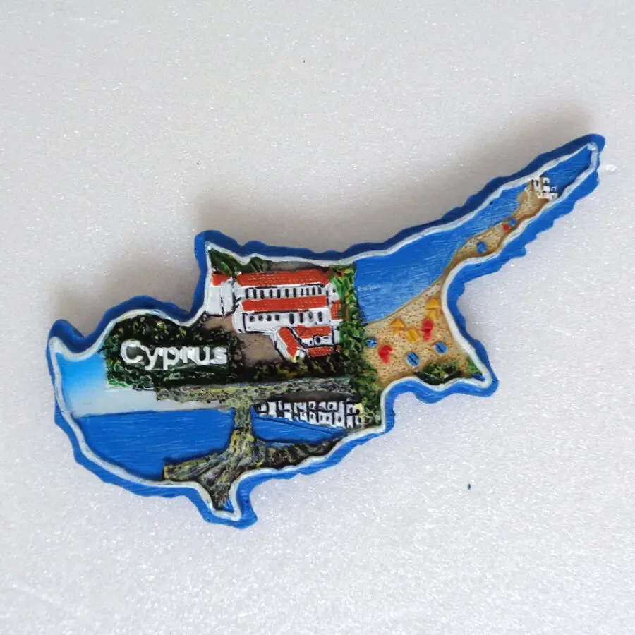 Колекційні магніти на холодильник лот 7 шт Кіпр Греція Єгипет Україна 8