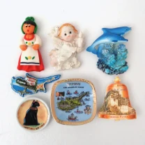 Колекційні магніти на холодильник лот 7 шт Кіпр Греція Єгипет Україна