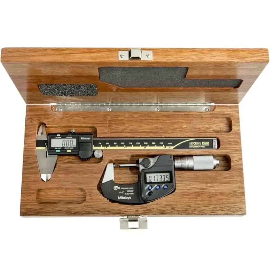 Набір інструменту Штангенциркуль + Мікрометр цифрові Mitutoyo