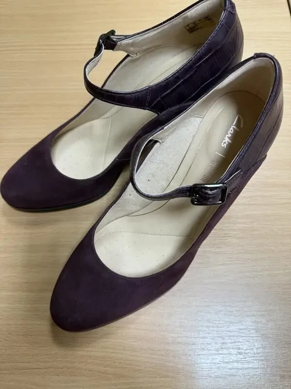 Туфлі жіночі шкіряні Clarks 6