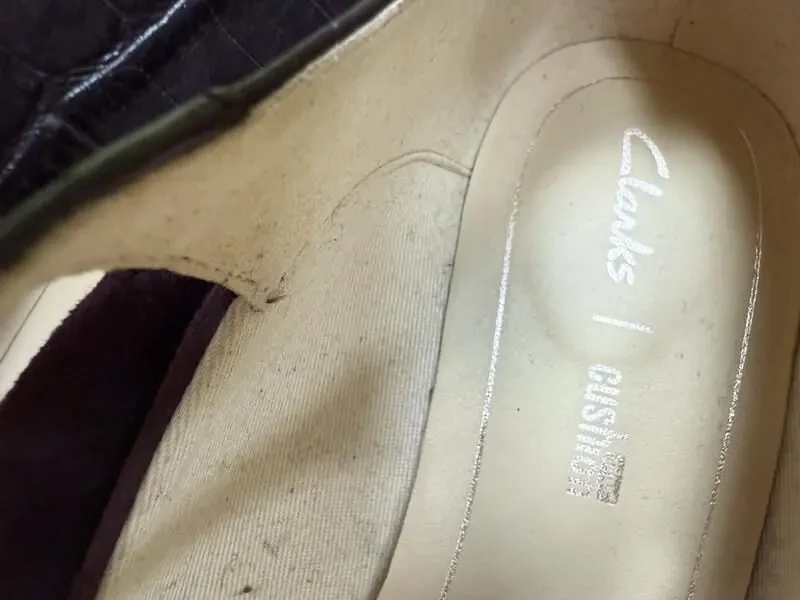 Туфлі жіночі шкіряні Clarks 4