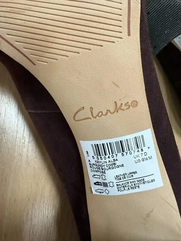 Туфлі жіночі шкіряні Clarks 5